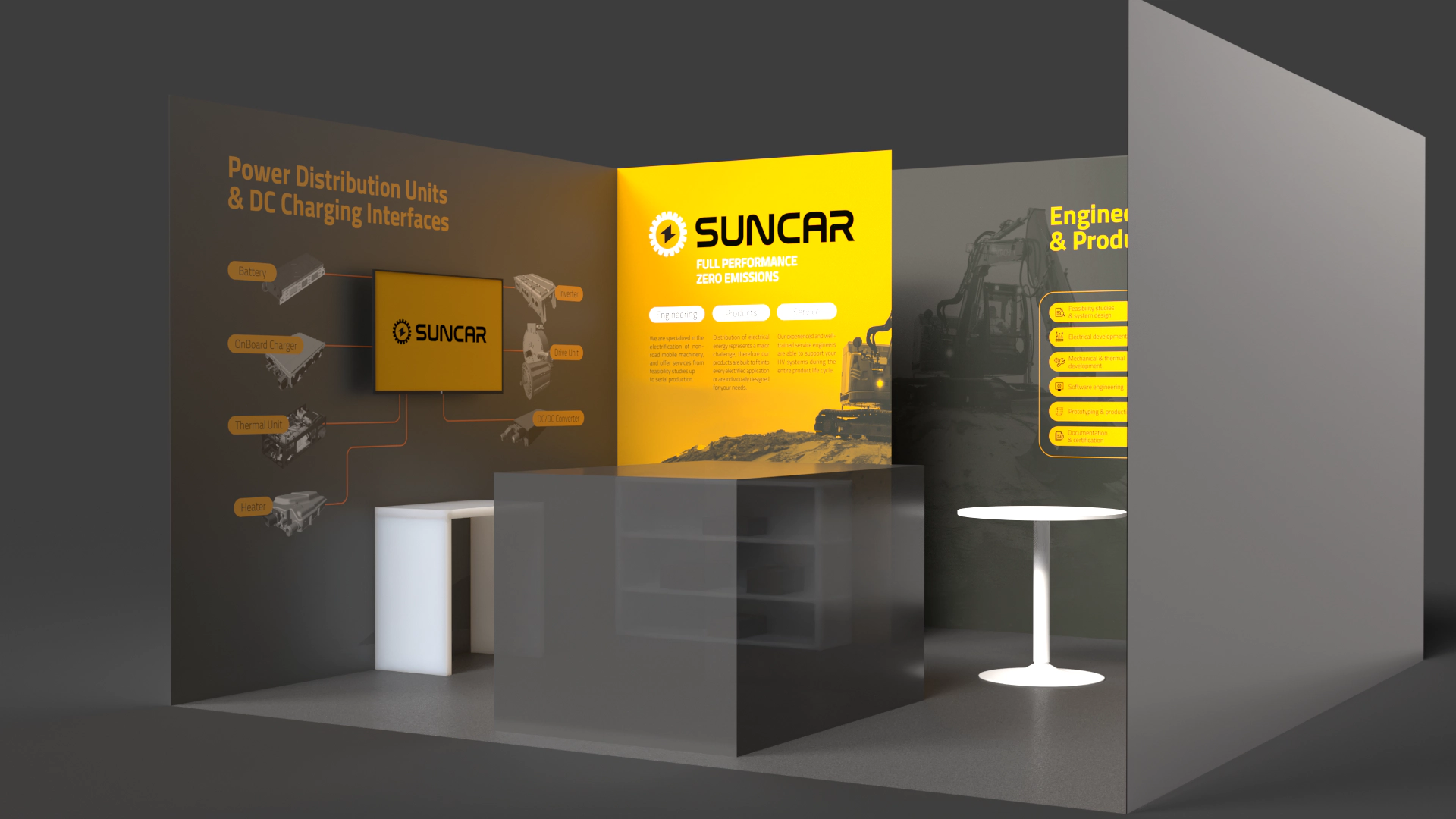 Messestand der Suncar AG