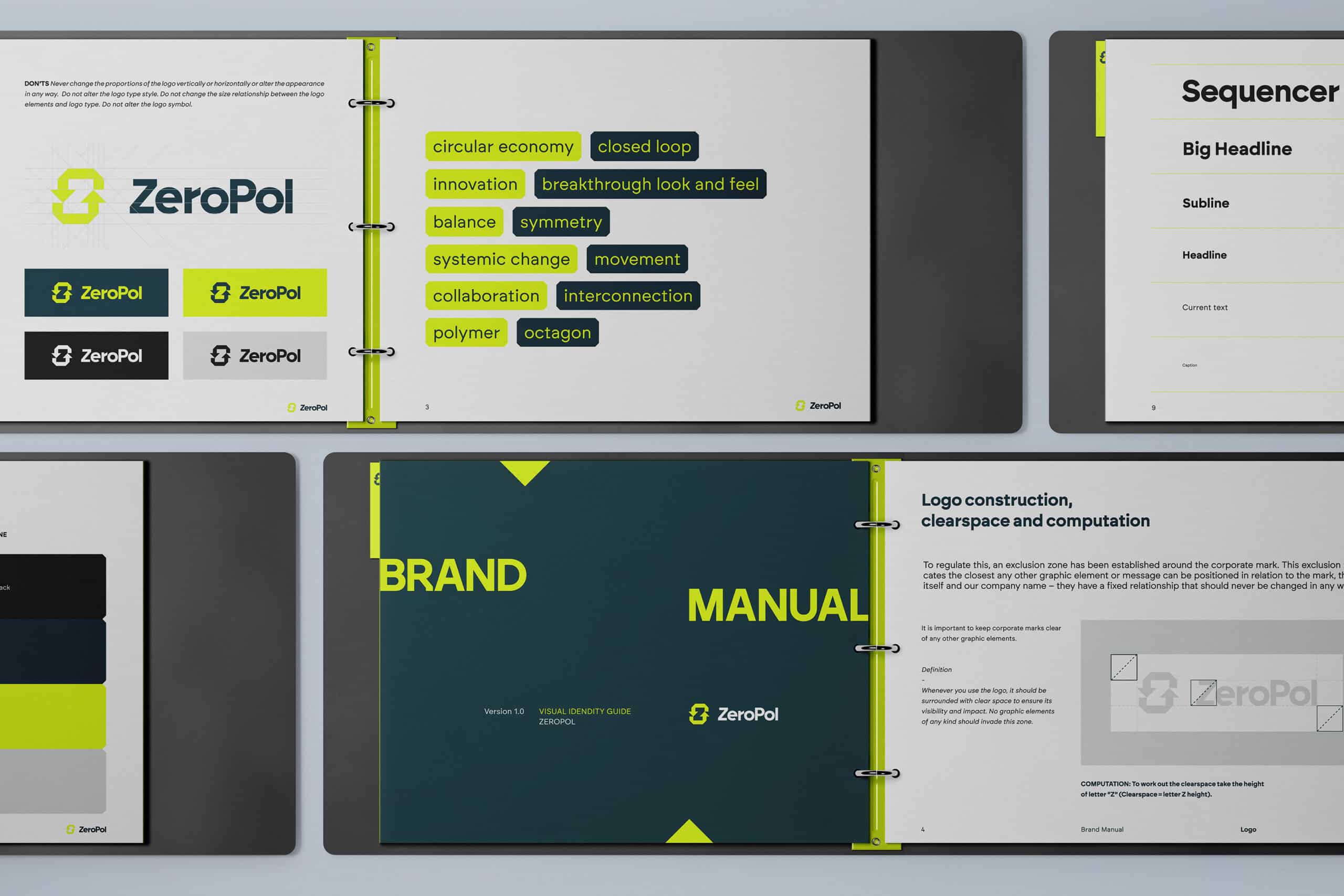 Brand Manual ZeroPol Flagship Projekt