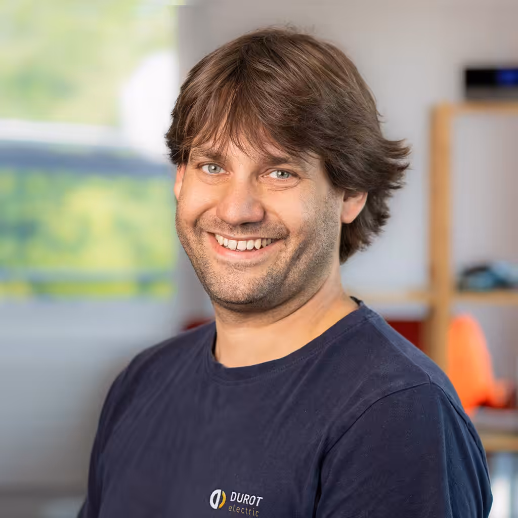 Fredi Durot, Gründer und Leiter Entwicklung, Durot Electric GmbH